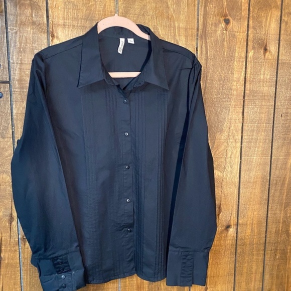 3 Quality Blouses Long-sleeved Dockers, St. John Bay, Crazy Horse SIZE XL - Picture 2 of 16